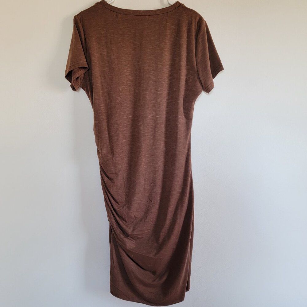 BTFBM Comfy Brown Casual Dress - Picture 5 of 5